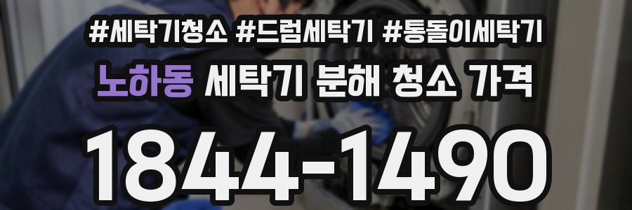 노하동 세탁기 분해 청소 가격