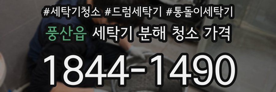 풍산읍 세탁기 분해 청소 가격