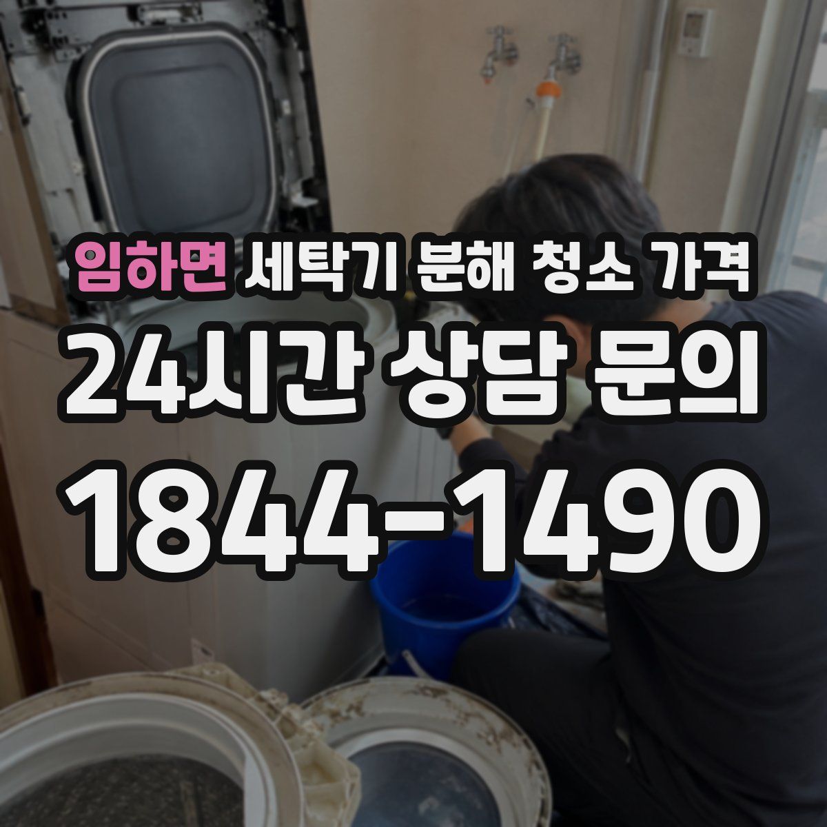 임하면 세탁기 분해 청소 가격