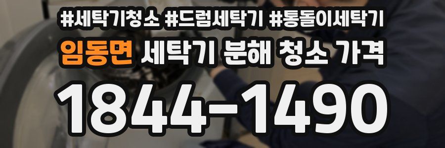 임동면 세탁기 분해 청소 가격