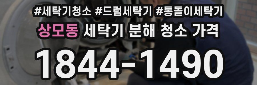 상모동 세탁기 분해 청소 가격
