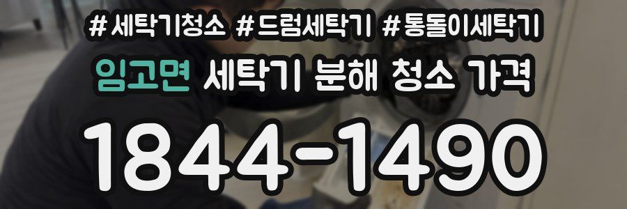 임고면 세탁기 분해 청소 가격