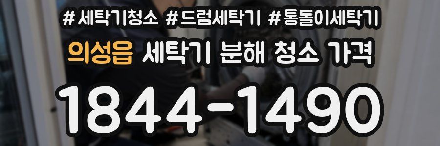 의성읍 세탁기 분해 청소 가격