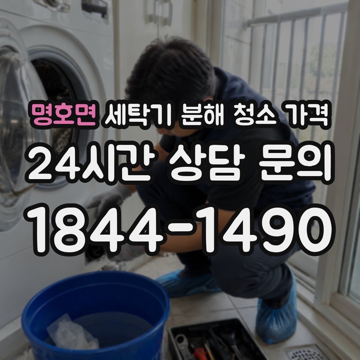 명호면 세탁기 분해 청소 가격