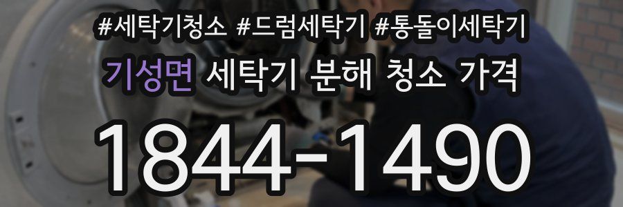 기성면 세탁기 분해 청소 가격