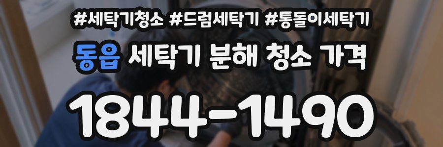 동읍 세탁기 분해 청소 가격