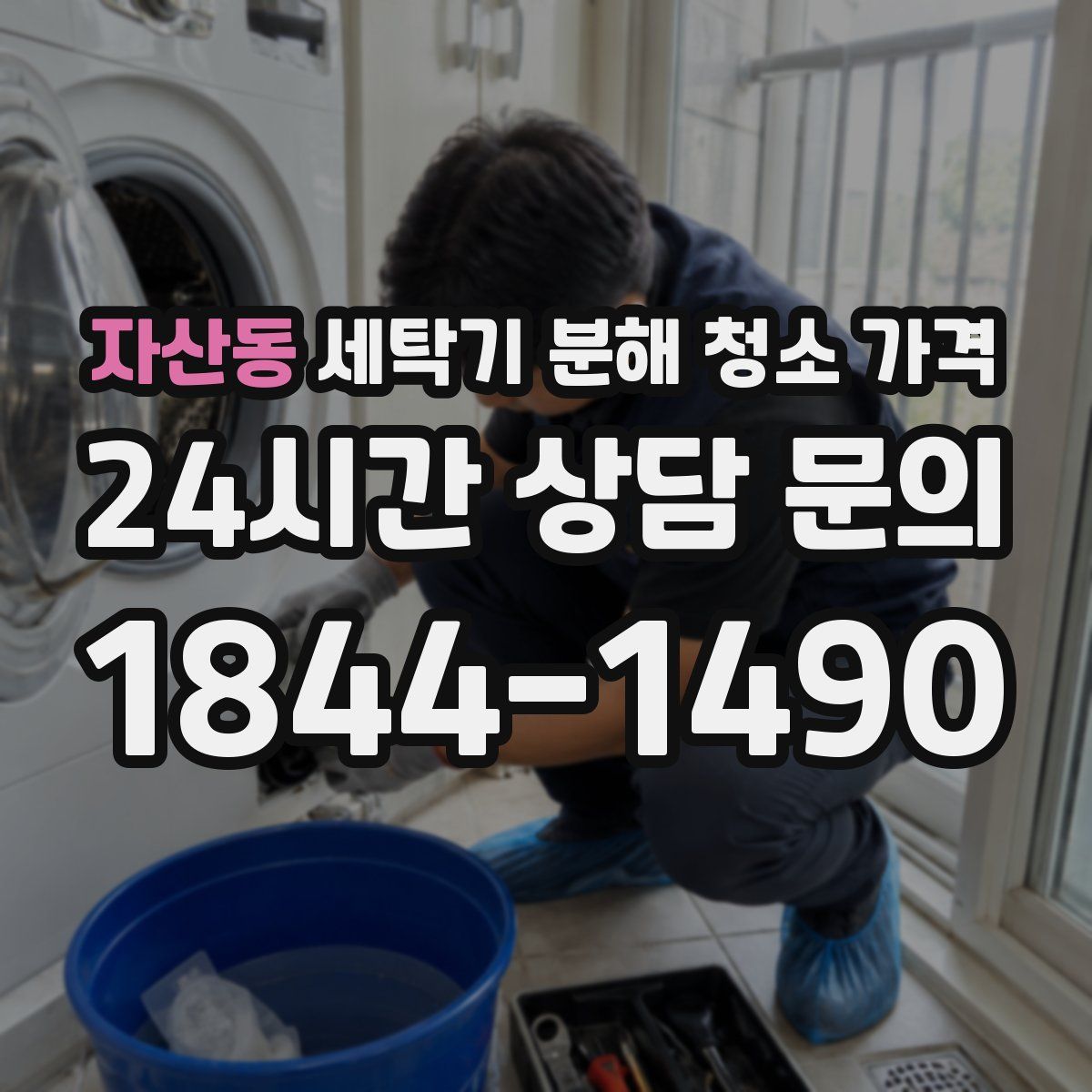 자산동 세탁기 분해 청소 가격
