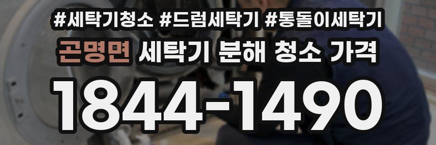 곤명면 세탁기 분해 청소 가격