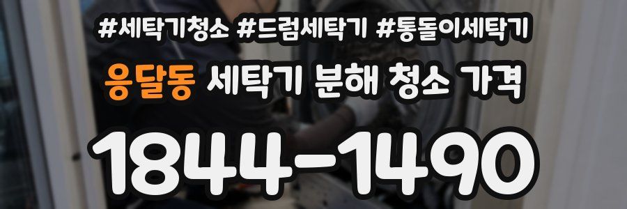 응달동 세탁기 분해 청소 가격
