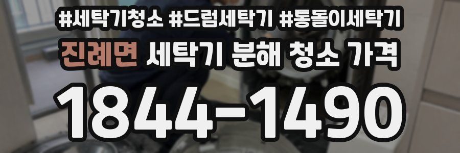 진례면 세탁기 분해 청소 가격