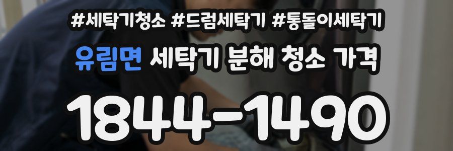 유림면 세탁기 분해 청소 가격