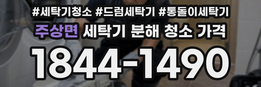 주상면 세탁기 분해 청소 가격