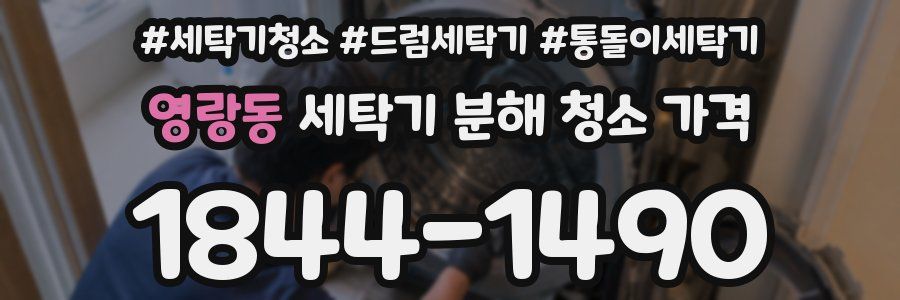 영랑동 세탁기 분해 청소 가격