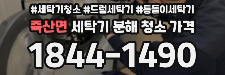 죽산면 세탁기 분해 청소 가격