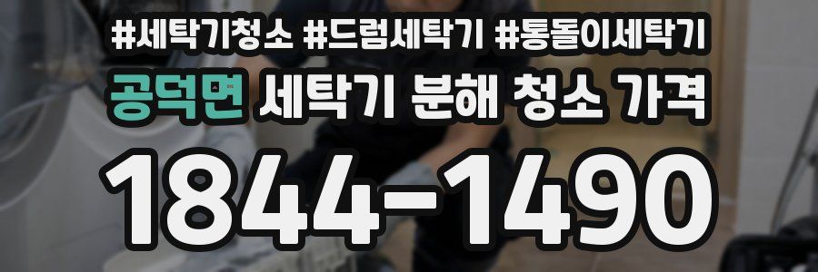 공덕면 세탁기 분해 청소 가격