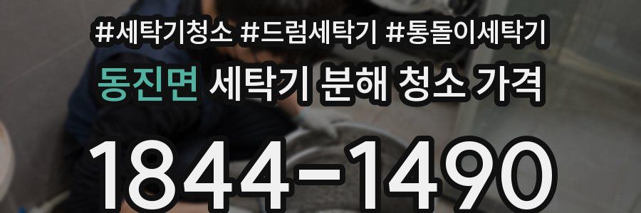 동진면 세탁기 분해 청소 가격