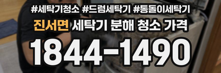 진서면 세탁기 분해 청소 가격