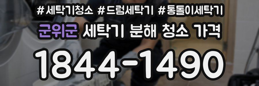 군위군 세탁기 분해 청소 가격