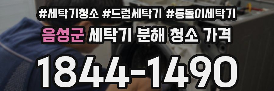 음성군 세탁기 분해 청소 가격