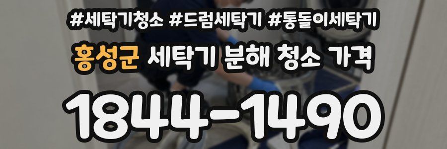 홍성군 세탁기 분해 청소 가격