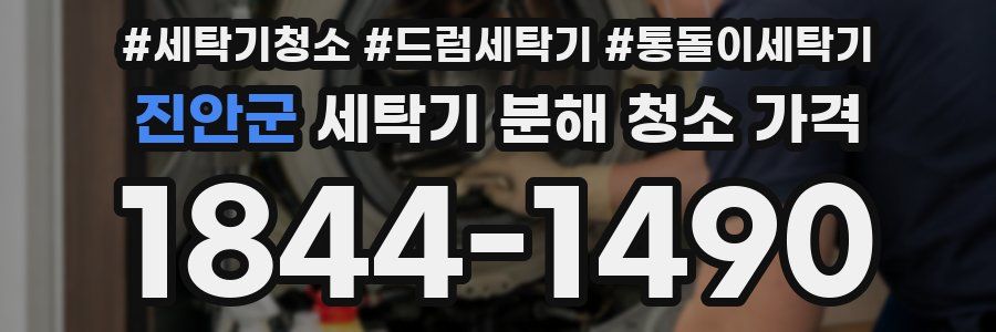 진안군 세탁기 분해 청소 가격
