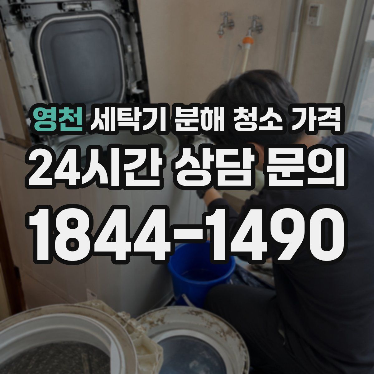 영천 세탁기 분해 청소 가격