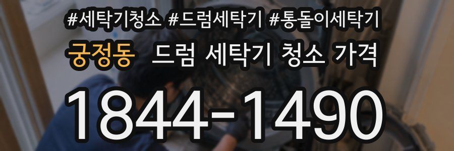 궁정동 드럼 세탁기 청소 가격