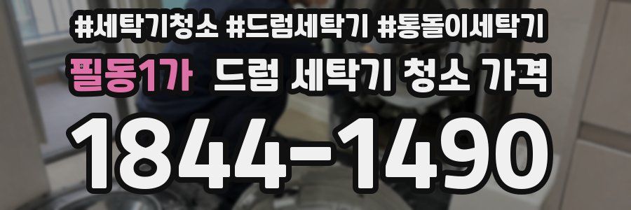 필동1가 드럼 세탁기 청소 가격