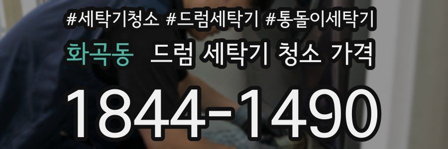 화곡동 드럼 세탁기 청소 가격