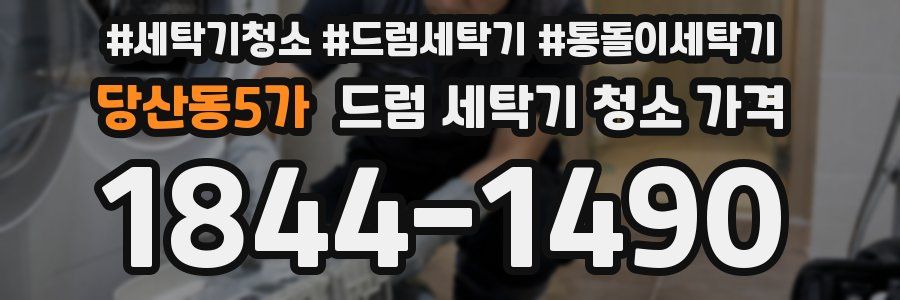당산동5가 드럼 세탁기 청소 가격