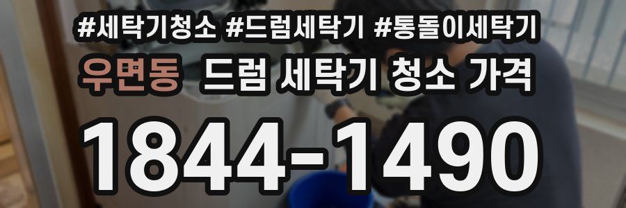 우면동 드럼 세탁기 청소 가격
