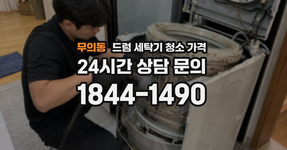 무의동 드럼 세탁기 청소 가격