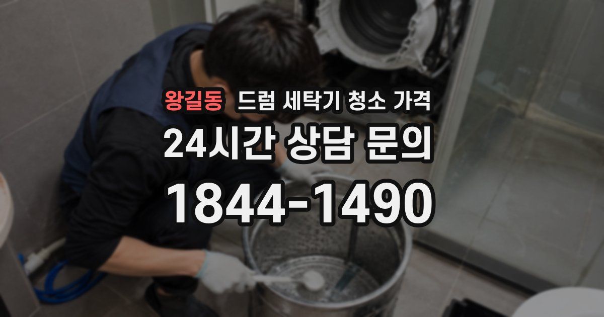 왕길동 드럼 세탁기 청소 가격