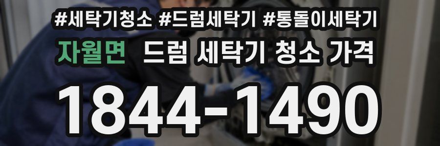 자월면 드럼 세탁기 청소 가격