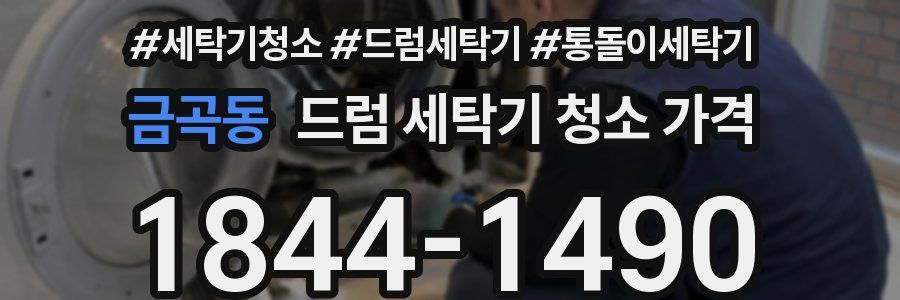 금곡동 드럼 세탁기 청소 가격