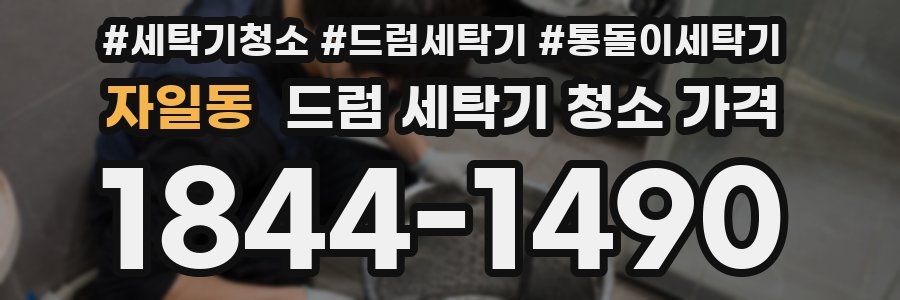 자일동 드럼 세탁기 청소 가격