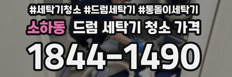소하동 드럼 세탁기 청소 가격