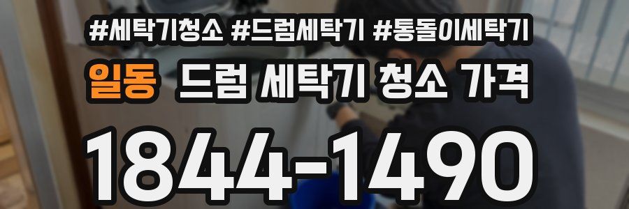 일동 드럼 세탁기 청소 가격