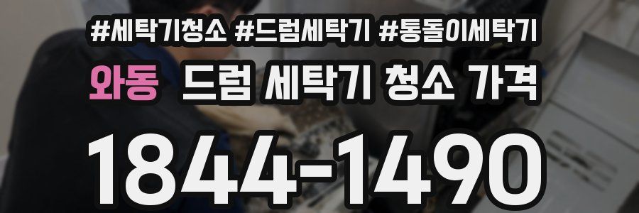와동 드럼 세탁기 청소 가격