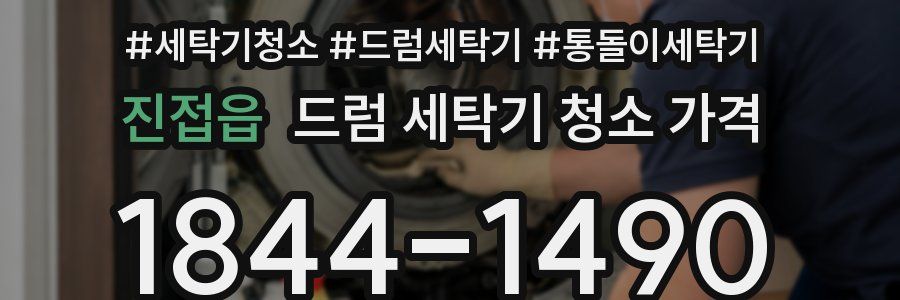 진접읍 드럼 세탁기 청소 가격
