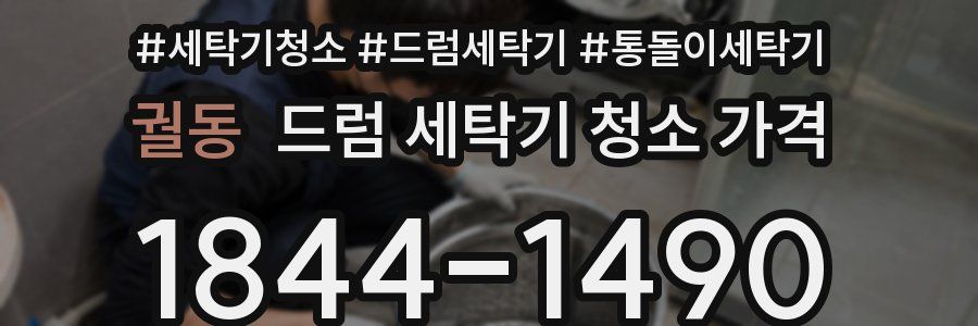 궐동 드럼 세탁기 청소 가격