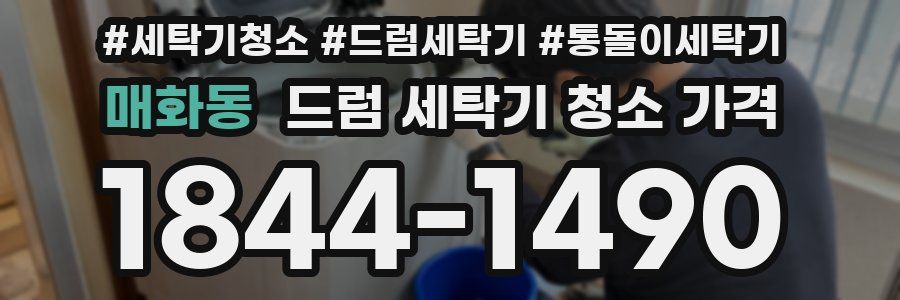 매화동 드럼 세탁기 청소 가격