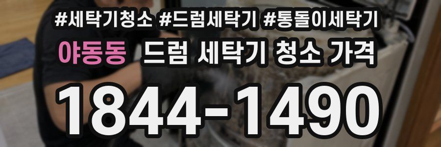 야동동 드럼 세탁기 청소 가격