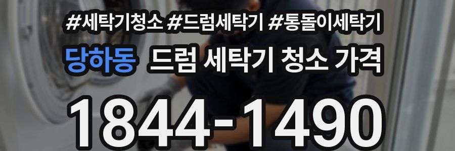 당하동 드럼 세탁기 청소 가격