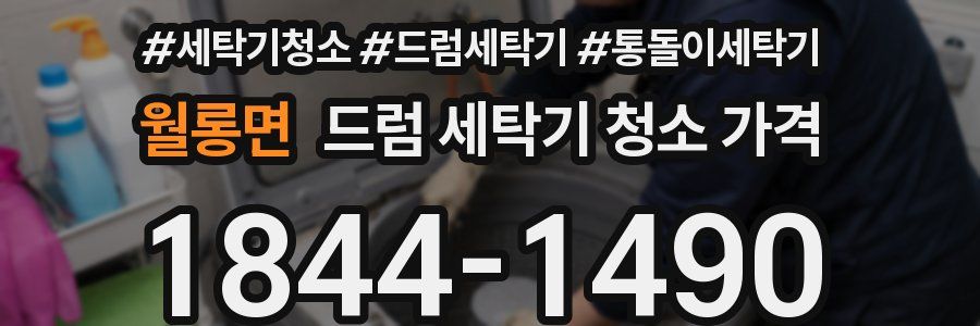 월롱면 드럼 세탁기 청소 가격