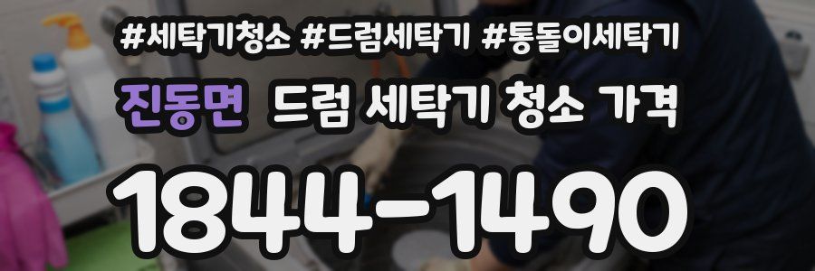 진동면 드럼 세탁기 청소 가격
