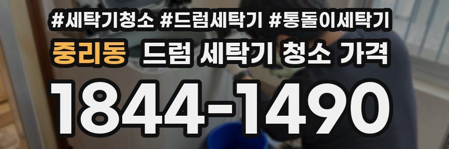 중리동 드럼 세탁기 청소 가격