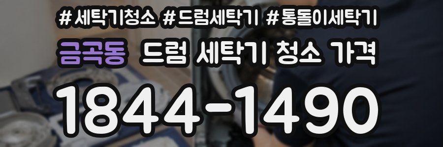 금곡동 드럼 세탁기 청소 가격