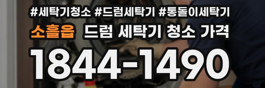 소흘읍 드럼 세탁기 청소 가격