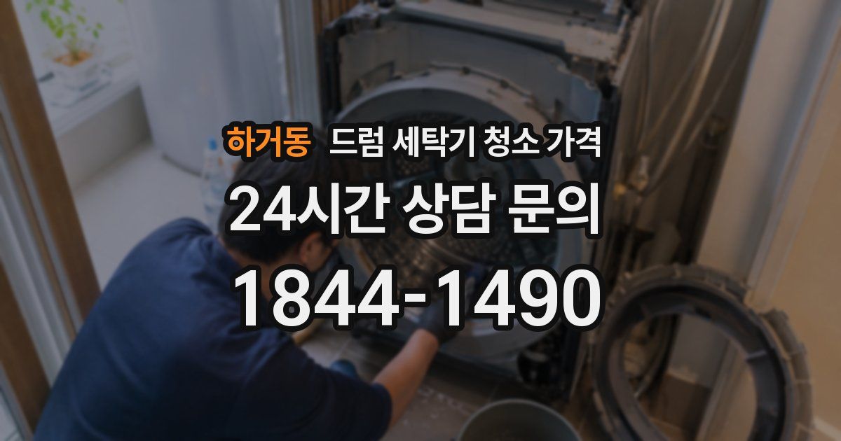 하거동 드럼 세탁기 청소 가격